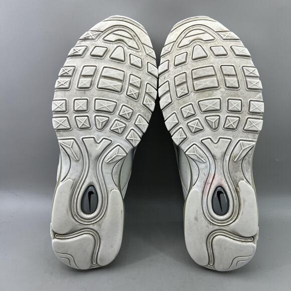 Nike Air Max 97 Running Shoes Men Size 12 White Causal Comfort Low Top Sneakers - Picture 7 of 8